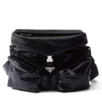 Prada Leather Shoulder Bag 2VD062 Black